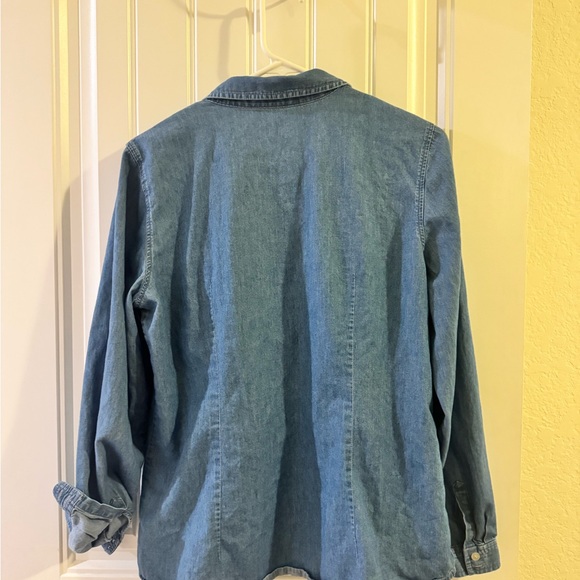 The Limited Sky Blue Denim Top - Picture 5 of 5
